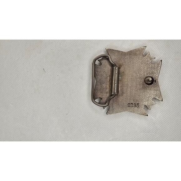 Vintage VFW Veterans Of Foreign Wars Belt Buckle - Picture 2 of 3